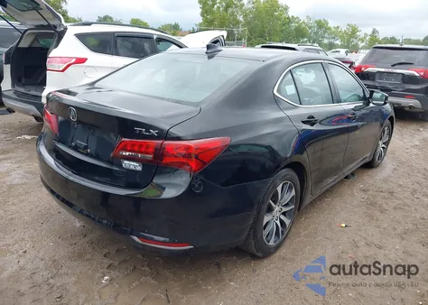 2015 Acura Tlx Tech из США, поврежденный, VIN 19UUB1F54FA006845